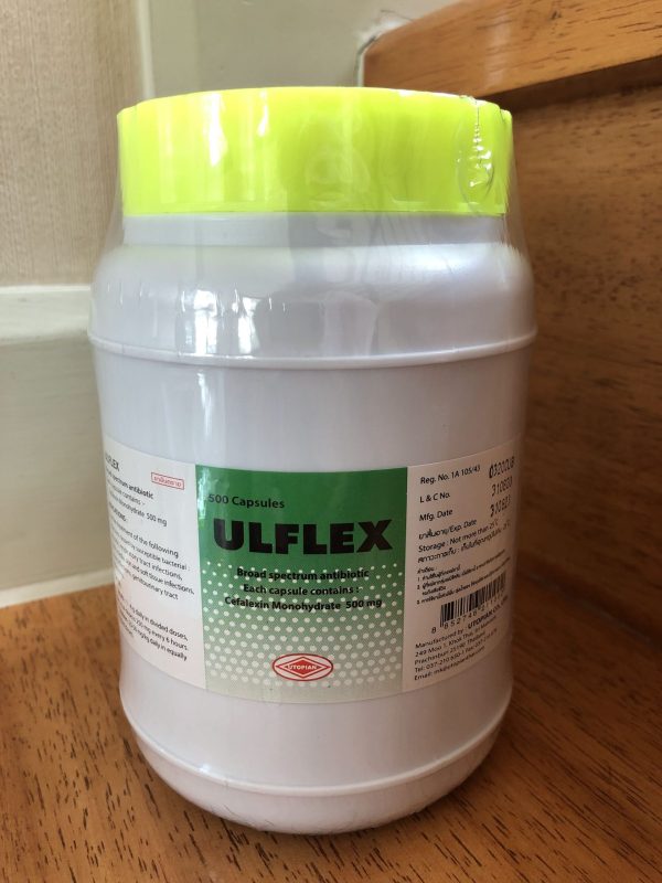 Cephalexin 500 mg 500 pills Bottle