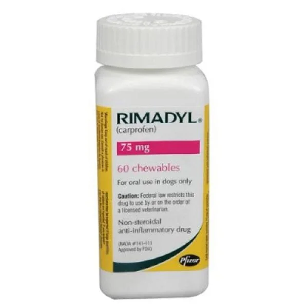 Rimadyl 75 mg 60 Tablets