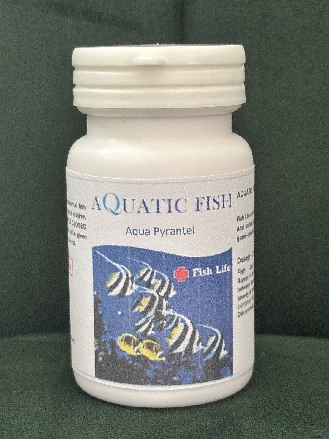 Pyrantel Pamoate 125 mg 100 pills (re-bottle from the big bottle)