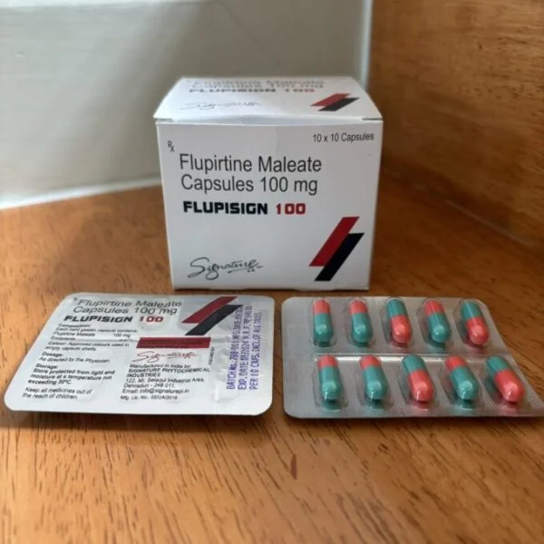 Flupirtine Maleate 100 mg 100 Capsules
