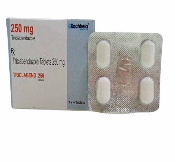 Triclabendazole 250 mg 20 tablets (5 Blister cards)