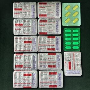 FREE BROKEN CARD - Nitazoxanide 500 mg (Alinia) 1 blister card